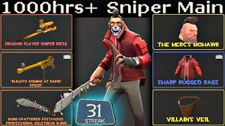 Meet the Skinny HeavyThe SMG Sniper Challenge! (TF2 Gameplay)