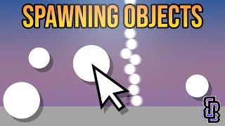 Unity Spawning Objects with Instantation Tutorial