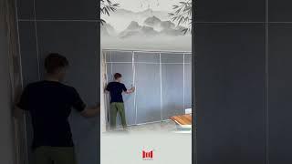 Office partition wall#Conference room moving folding wall#Space segmentation#Decoration design