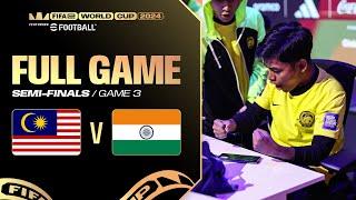 FeWCeFootball Mobile | MALAYSIA v INDIA | SEMI-FINALS | G3 FULL MATCH