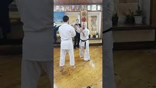 Makiageru reel wind up a very important exercise with a belt / Uechi ryu Karate Hozonkai Ryubin dojo