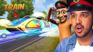 NEW TRAIN CHALLENGE IN FREE FIRE  DESI GAMERS