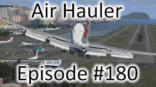 FSX | Air Hauler Episode #180 - Osaka to Hong Kong (Kai Tak) | 747-400