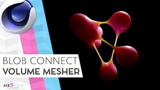 C4D | Balls connected | vdb mesher, tracer, mograph, Redshift SSS tutorial