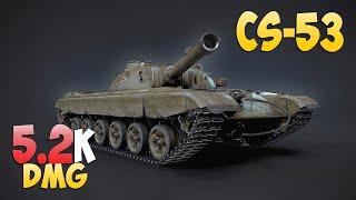 CS-53 - 4 Kills 5.2K DMG - Passing! - World Of Tanks