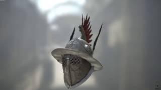 Thracian gladiator helmet