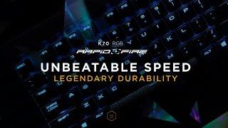 First Look - The RAPIDFIRE mechanical keyboard. #SpeedCounts