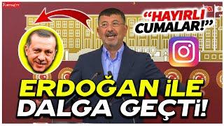 Veli Ağbaba Erdoğan'ın o paylaşımı ile dalga geçti! "Hayırlı cumalar!"