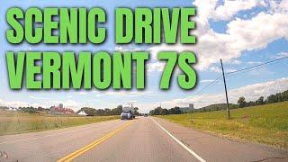 A Scenic Drive on Route 7 to Vergennes Vermont