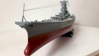 MUSASHI battleship model