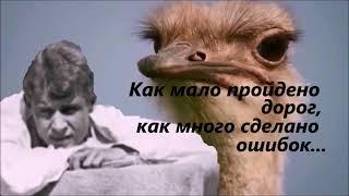 Сергей Есенин.  Как мало пройдено дорог, как много сделано ошибок... Песня на слова С.А.Есенина.