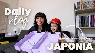 DAILY VLOG: Pregătiri pentru școală in Japonia!