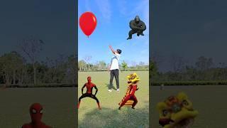 Talking Balloons to Barongsai, Spiderman, Gorilla, Girl's - Funny vfx magic video