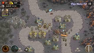 Kingdom Rush Level 10 - The Wastes [Hard Difficulty - 3 stars]