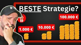 Wie legt man 1.000 €, 10.000 €, 100.000 € an? (Ich reagiere)