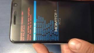 How to Hard Reset HomTom HT3 Pro - unlock pattern, password reset