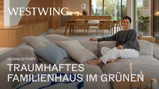 Modernes Einfamilienhaus im Grünen | Familienhaus modern einrichten & dekorieren | Hausbau Roomtour