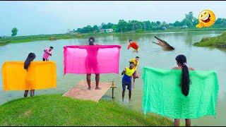 Top New Comedy Video Amazing Funny Video  Try To Not Laugh Episode 380 by Bidik Fun Tv