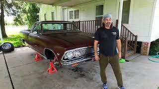 Our 1966 Elcamino Hits The Ground! (Upgrade Reveal)