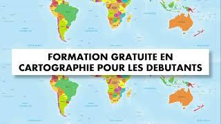 TUTO 1: Formation pour Débutant Gratuite en SIG et Cartographie avec QGIS: Faire une carte