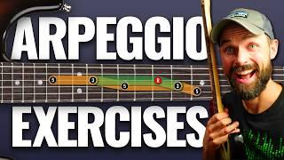 3 Exercises to MASTER guitar ARPEGGIOS