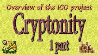 Cryptonity 1 / обзор ICO компании.