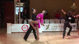 Zharov Dmitry - Gorshenina Tatiana (Russia) Amateur Latin Moscow, Capital Cup 2018