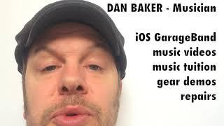 DAN BAKER - MUSICIAN - Welcome!