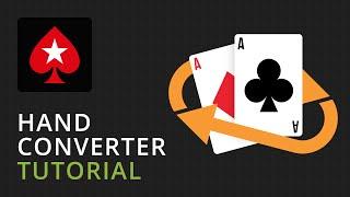 PokerStars - Hand Converter Tutorial