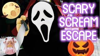 SCARY SCREAM ESCAPE! (HALLOWEEN OBBY!) - Roblox Obby Gameplay Walkthrough No Death [4K]