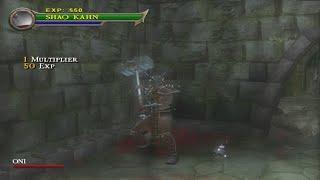 #1156 Mortal Kombat Shaolin Monks (PS2) Bosses (1/15): Shao Kahn gameplay