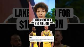 The $10B Lakers sale is the largest sale in sports history 