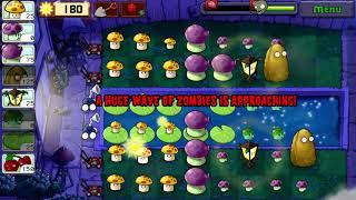 Plants vs Zombies | Adventure 1 | Fog | Level 1 to 10