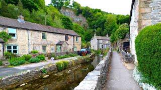 Castleton Village Walk, English Countryside 4K