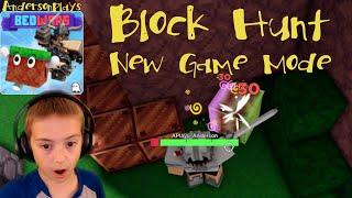 AndersonPlays Roblox BedWars  [BLOCK HUNT!] - New Block Hunt Game Mode - First Time Gameplay