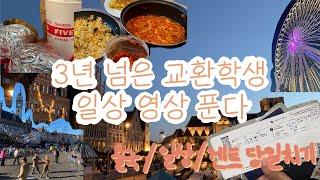 [교환학생 브이로그] 3년된 영상 풉니다. (프랑스 릴 교환학생/벨기에 겐트 여행/유럽 여행)