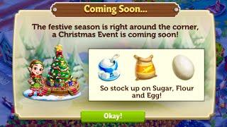 FarmVille 2 Country Escape Christmas Event COMING SOON! #iosgameplay #farmville2 #educationalgame