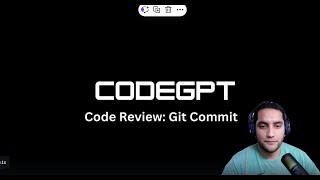 CodeGPT Code Review: Git Commit