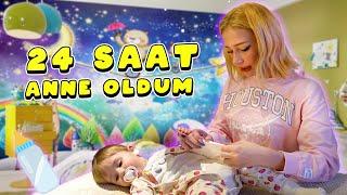 24 SAAT ANNE OLDUM!