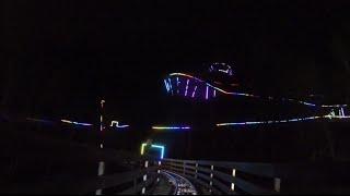 Smoky Mountain Alpine Coaster (Night POV) in HD