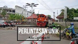 Ada Lagunya !!! Railroad Crossing || Perlintasan Kereta Api JPL 6 Bandar Lampung