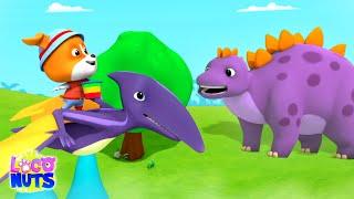 Dinosaur Song - Sing Along | Nursery Rhymes for Babies | Preschool Cartoon Videos and Kids Song