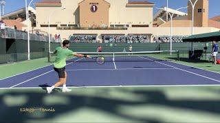 Grigor Dimitrov | Indian Wells Practice Sessions 2021 [Court Level, 4k 60fps]