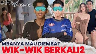 REKAMAN CCTV  Detik-detik PLAYER GEEK FAM MASUK K4MAR, WIKWIK BEKALI KALI BARENG CEWEK