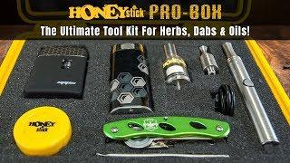 HoneyStick PRO-BOX Vaping Tool Kit For Herbs, Dabs & Oils!