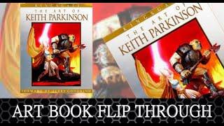 Fantasy  Art book flip through - The Art of Keith Parkinson.