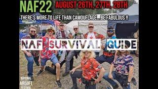 NAF Survival Guide #nationalairsoftfestival