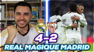 REAL MAGIQUE ! BOMBAZO MBAPPE et VALVERDE ! BARCA 3e de LIGA ! Résumé Real Madrid 4-2 Séville FC