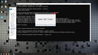 Create Windows Forms (WinForm) Application using .NET Core