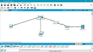 Create a Simple Network Using Packet Tracer || CISCO PACKET TRACER TUTORIAL